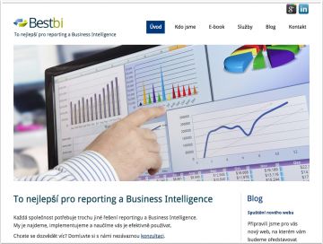 Bestbi.cz - webové stránky pro Business Intelligence