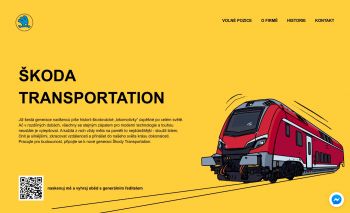 Škoda Heroes – náborový web Škody Transportation
