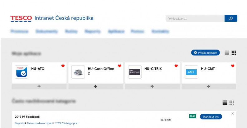 Tesco HP full 2019 11 dashboard