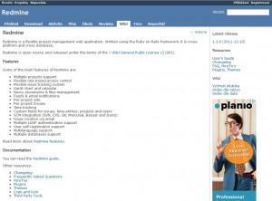 redmine projektový manager