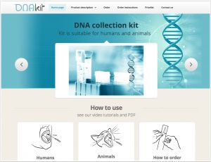 DNAkit.eu - web s videem