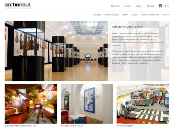 archonaut.cz – čistý designový web