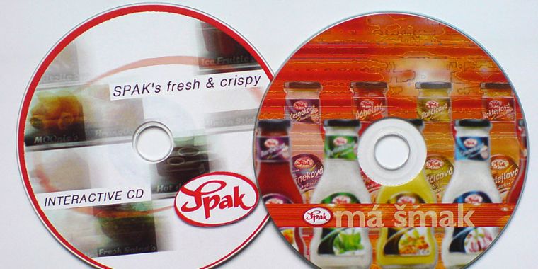 Spak – multimediální CD