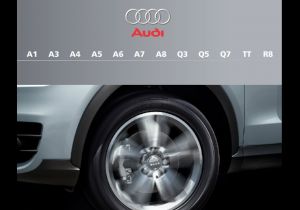 Audi – dotykový panel
