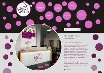 La Barberia - design webu 2012