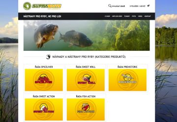 suprabaits.cz – e-shop s rybářskými návnadami