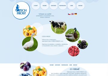 Czech Frost - fotografie výrobků