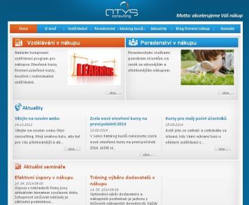 Otýs Consulting - redesign webu