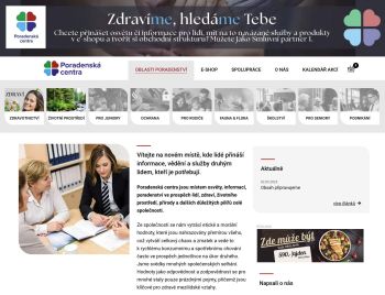 Poradenskacentra.cz – český osvětový  a&nbsp;poradenský portál postavený na míru