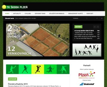 Tenisový klub Škoda Plzeň - tkskoda.cz