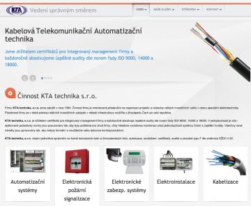 ktatechnika.cz – Kabelová telekomunikační automatizační technika