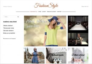 Tvorba eshop-u Fashion Style