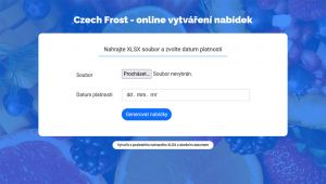 czechfrost-aplikace-generator
