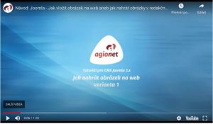 Videomanuál pro Joomlu (jeden z dlouhé série)