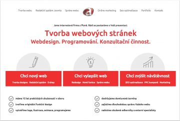 Tvorba webových stránek = Webdesign-Plzen.cz