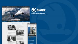 ŠKODA MACHINE TOOL - webdesign, marketing, poradenství, SEO