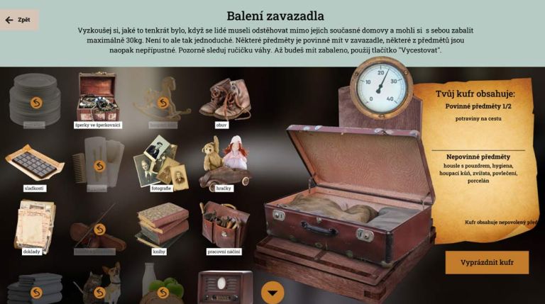 Muzeum Plesná – dotykové aplikace