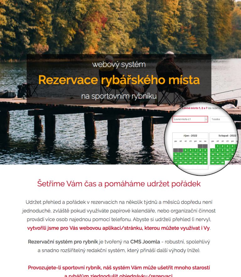 rybnik-rezervace.cz – webový systém